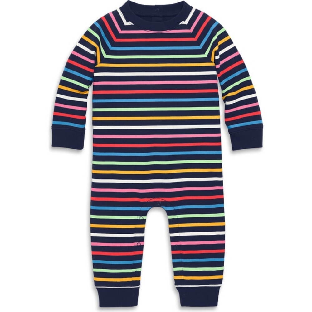 Primary Baby Sweatshirt in Rainbow Stripe (0-3M)